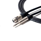 Female XLR to TRS Jack Lead. Balanced SOMMER CARBOKAB Mic Cable. 10m 6m 3m 20m